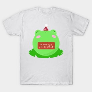 Christmas dodo the froggie T-Shirt
